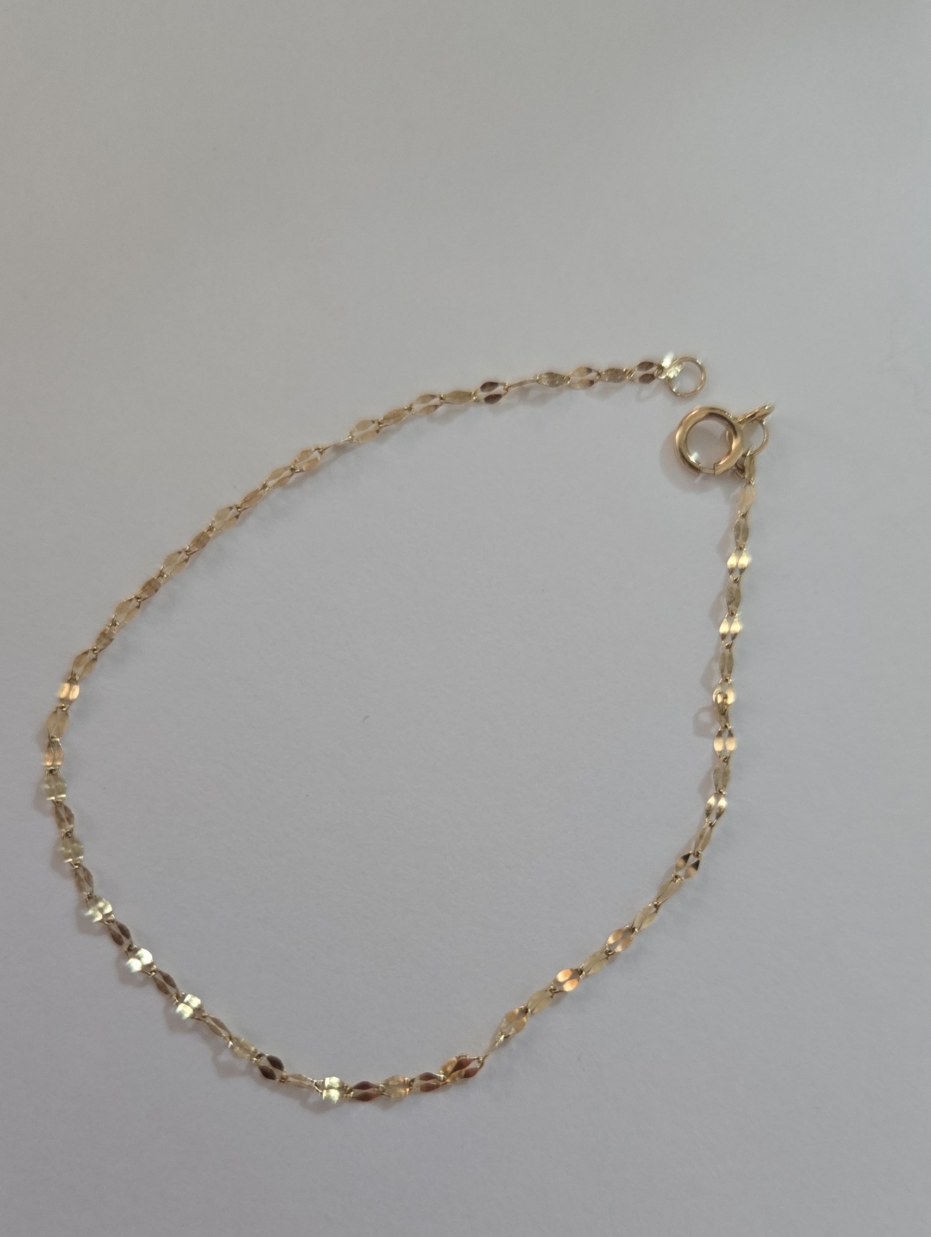 Solid 14k Yellow Gold Bracelet